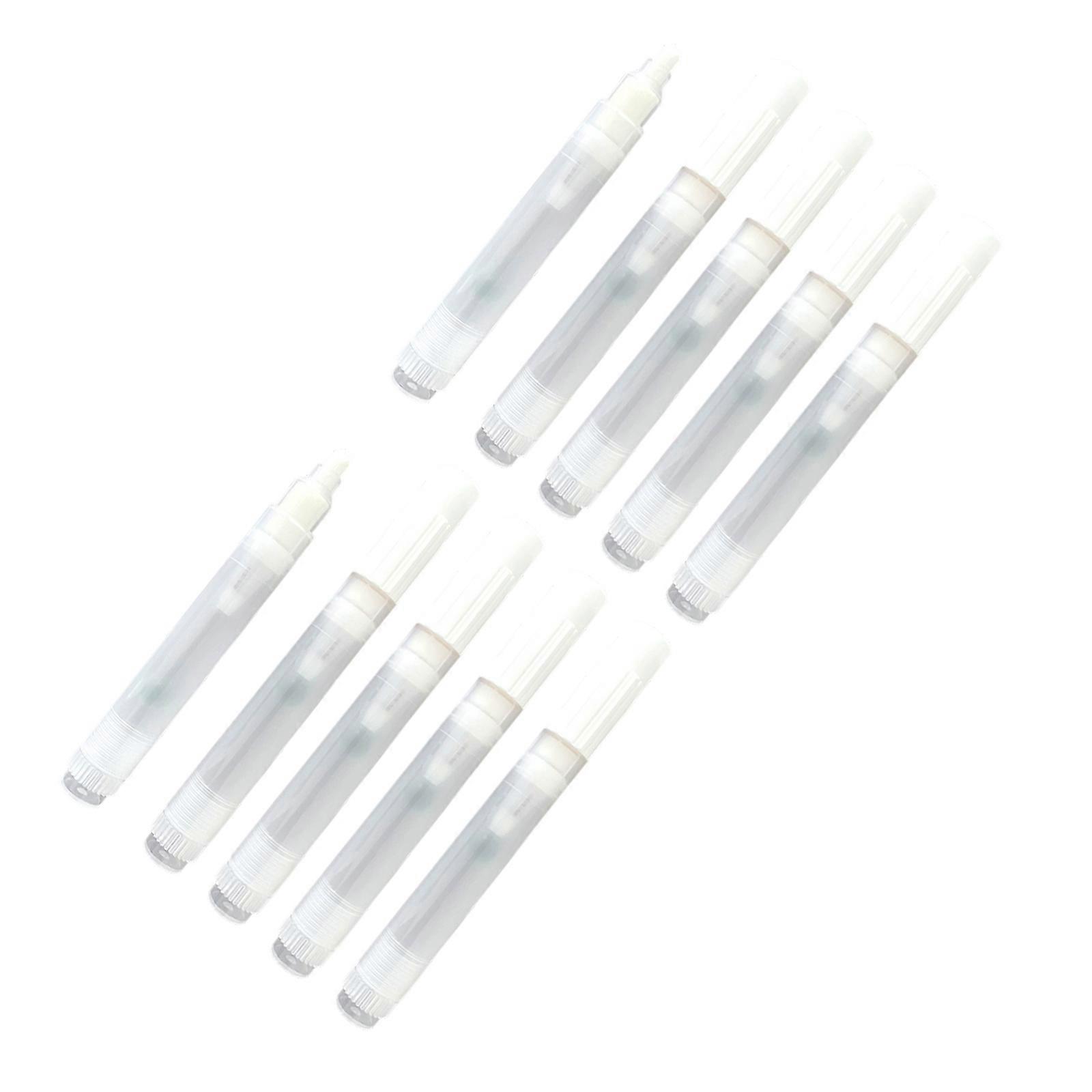 Pack of 10 Refill Able Markers for Office School and Craft Applications Great for Diverse Creative Expression Activity Multicolor