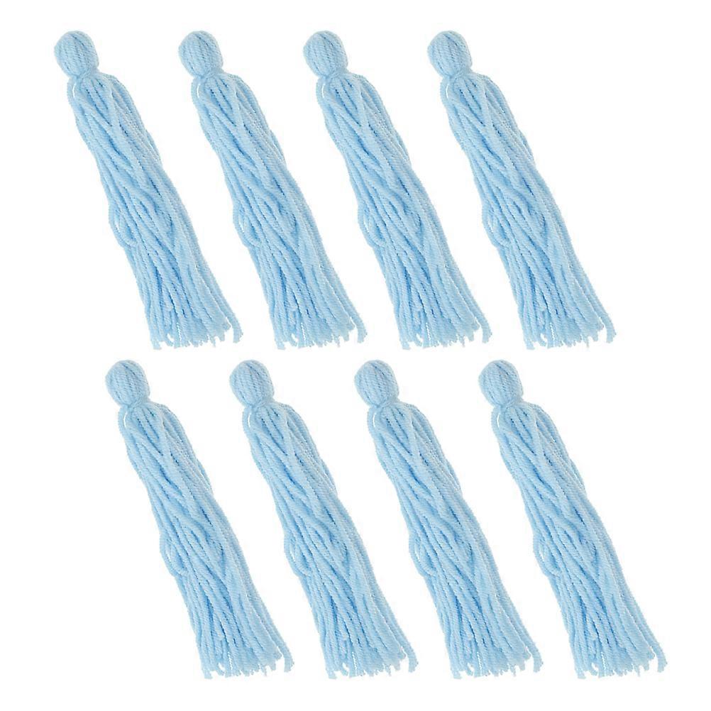 Fish Tank Floating Decor with 8Pcs Fish Breeding Mop for Spawning