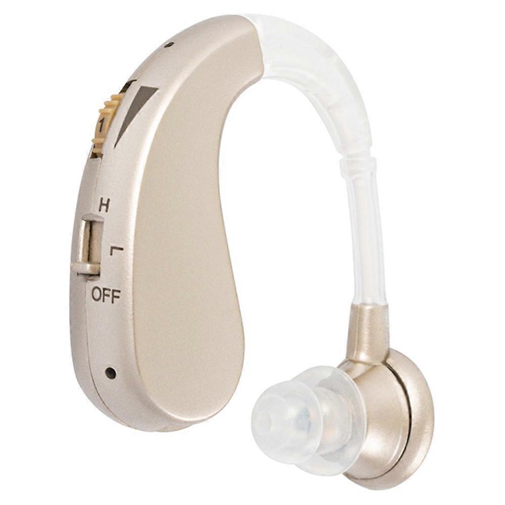 GE-T10 Portable Hearing Aid Audiphones Sound Amplifier Lightweight Noise Reduction Hearing Aid with Two Frequency Modes