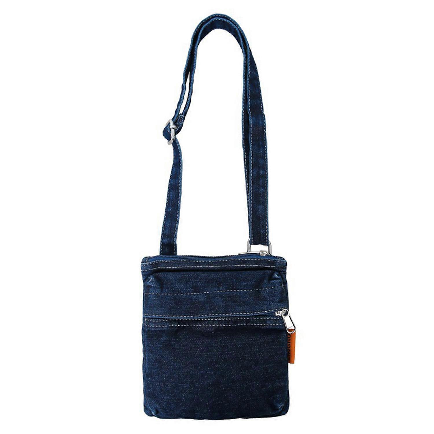 Women's Commuting Diagonal Cross Bag Denim Phone Bag Small Square Bag Simple Texture Shoulder Bag
