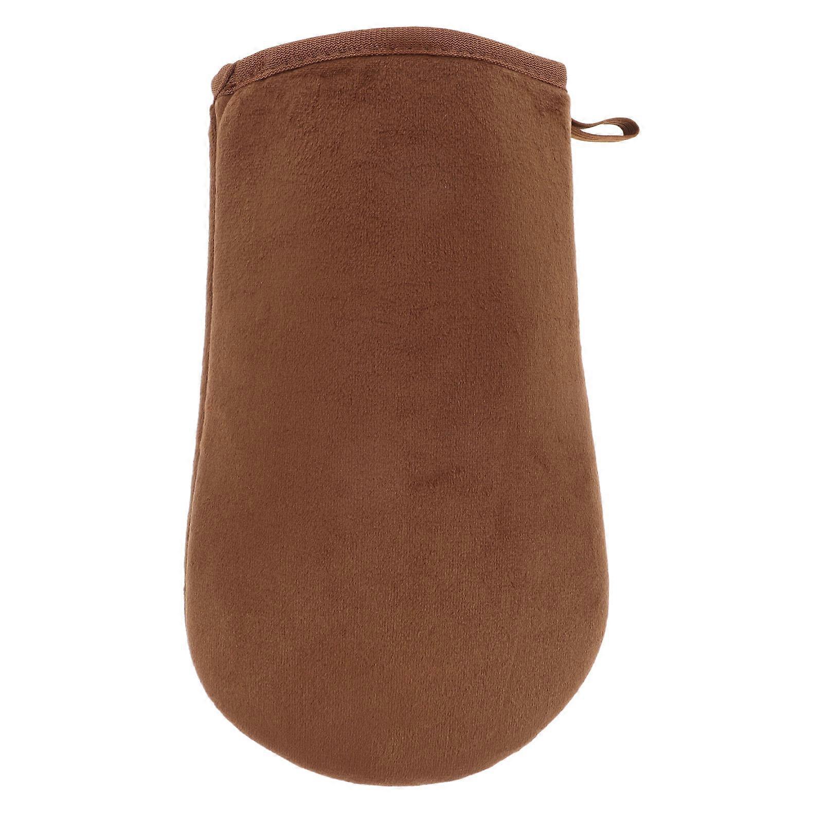 Self Tanning Mitt Brown for Even Body Lotion Application