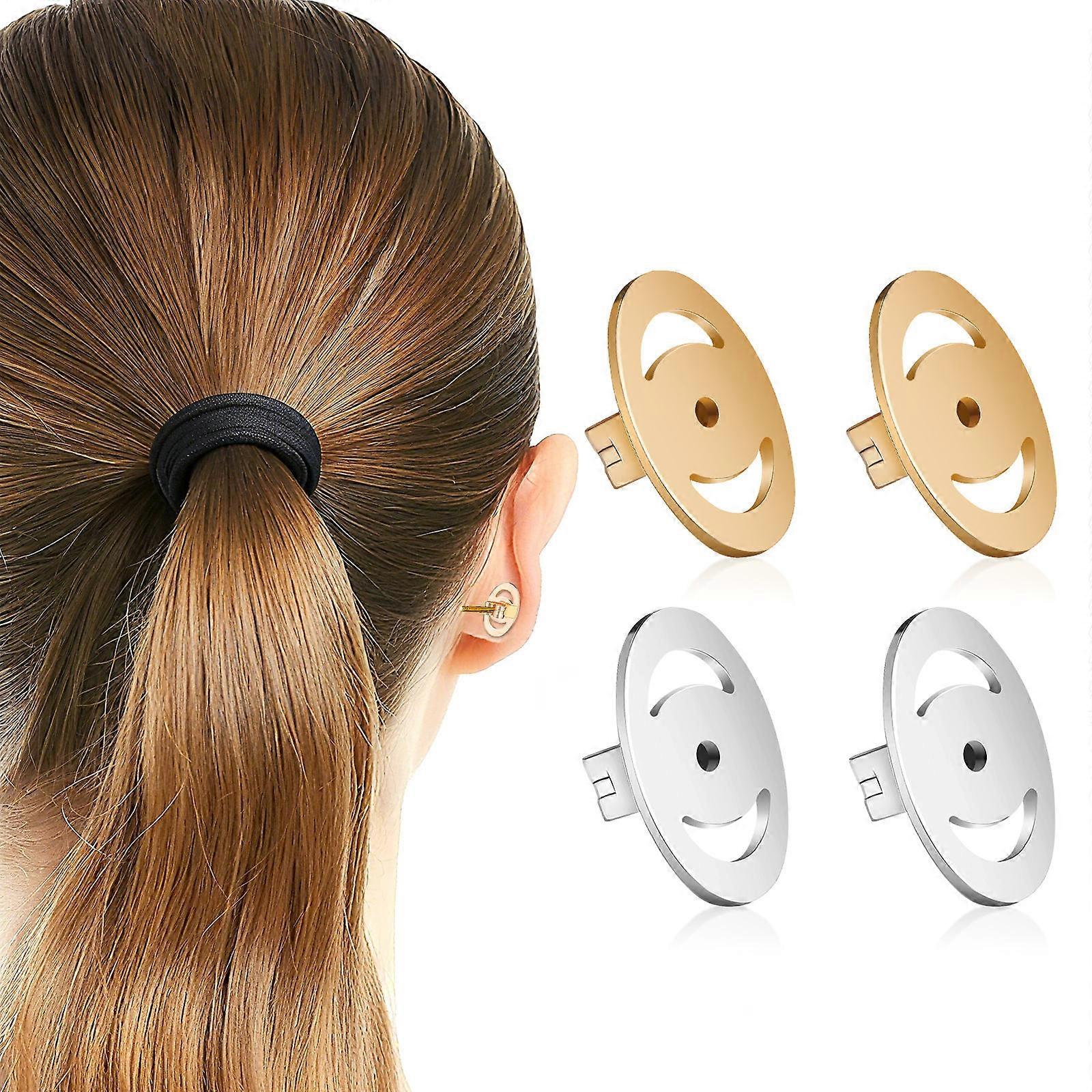 Secure Locking Earring Backs for Heavy Earrings 2Pairs Earring Support