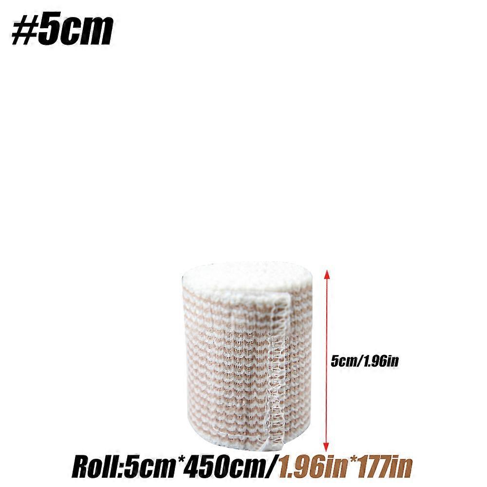 1 Roll Elastic Bandage Wrap Compression Bandage with Self-Closure,Ideal for ,Calf,Sports,Sprains,Wrist,Ankle and Foot
