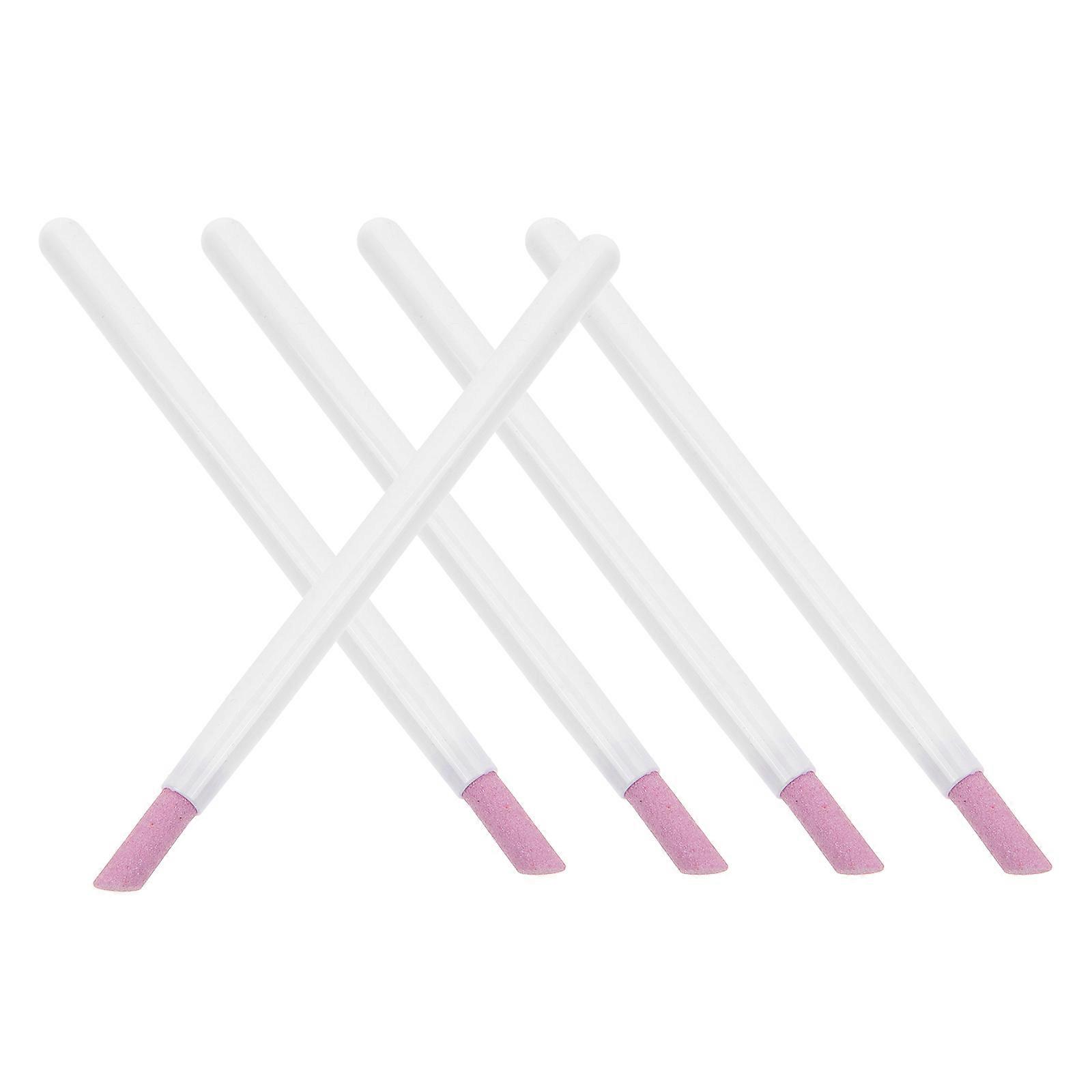 5pcs Nail Polish Pens Multi Function Dead Skin Removal Practical Repair Tools