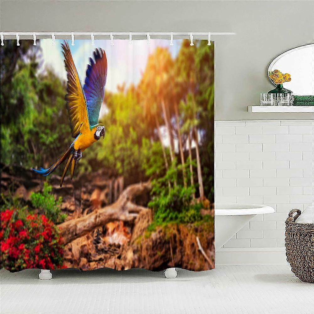 Badezimmerdekoration Duschvorhang Bild-1046