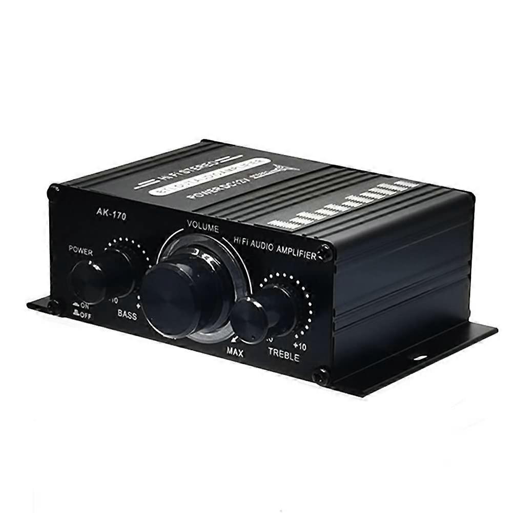 Power Amplifier FM Radio Mini Amplifier 400W HiFi Audio Compatible with AK170 Compact Design High-Performance Sound System