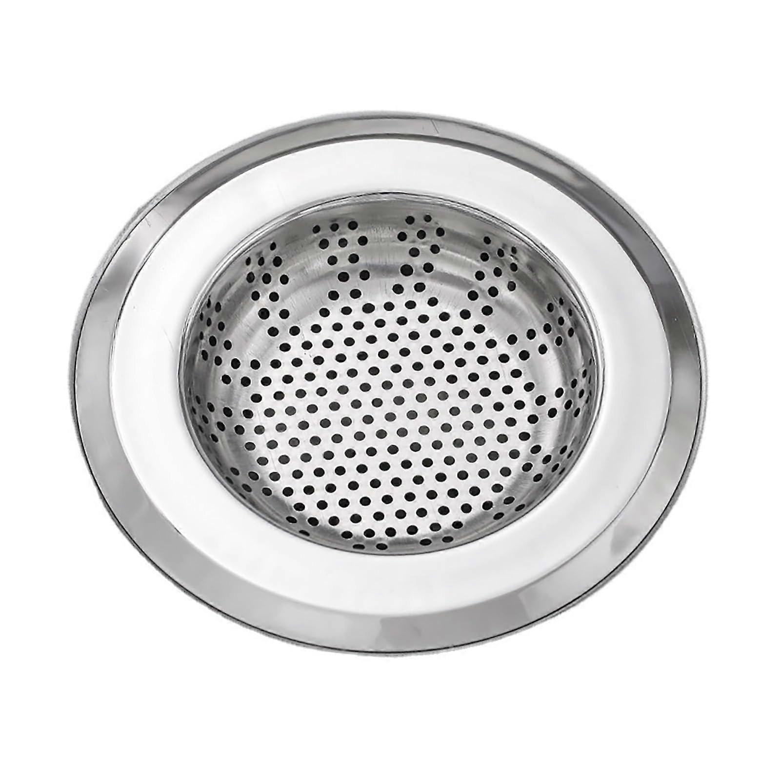 Stainless Steel Sink Strainer with Odor Prevention, Clog Filter Basket for Kitchen Drains