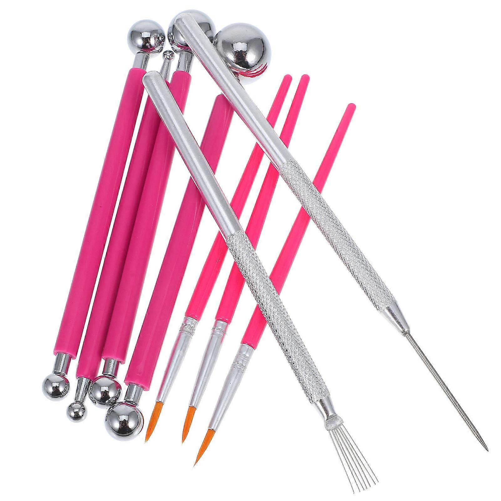 Mud Tools 9Pcs Double-Ended Clay Tools Set for Ceramic Craft