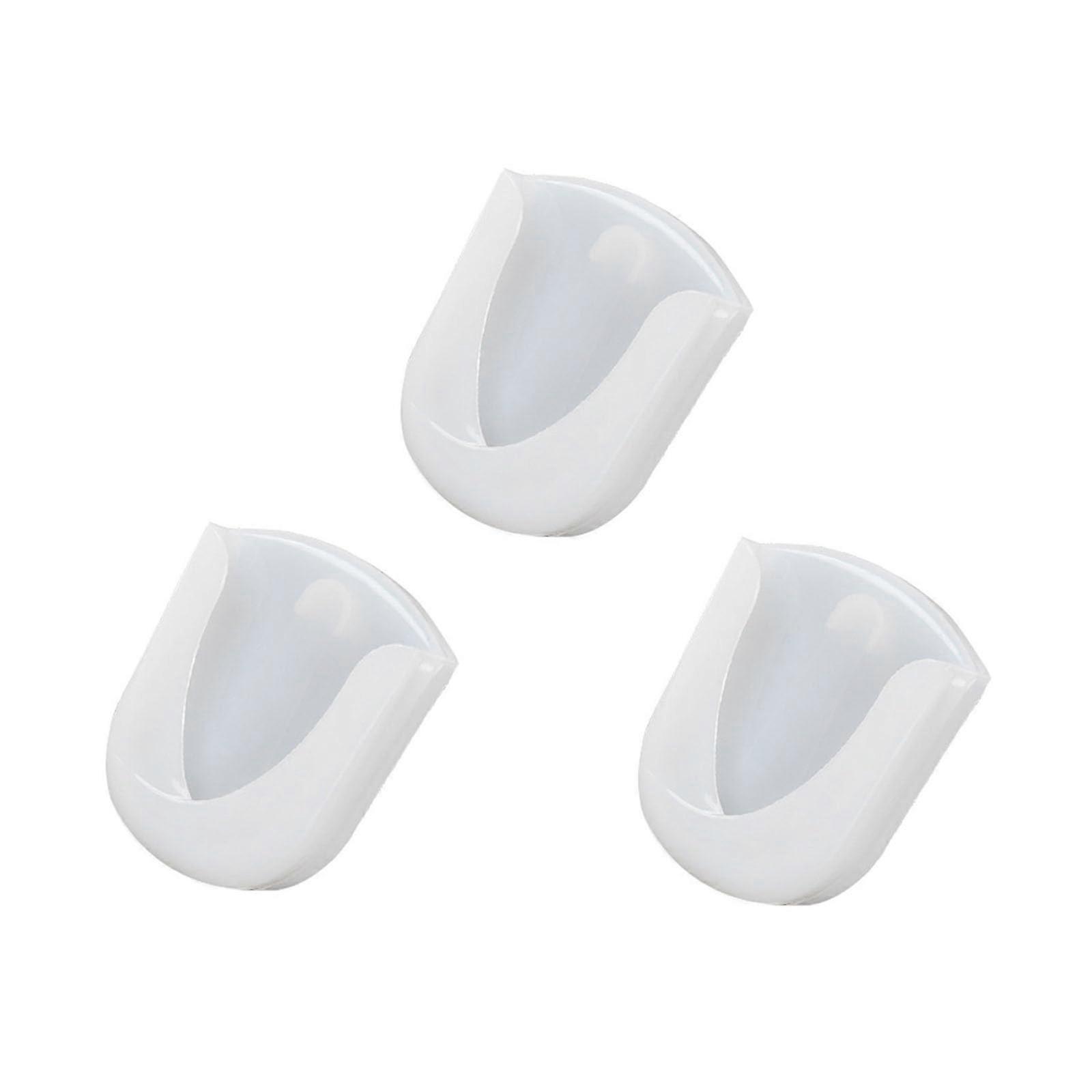 3 Pack Rice Spoon Holder with Suction Cup Detachable Paddle Rack for Rice Cooker and Sushi Maker