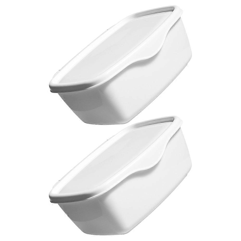 Wet Tissue Dispenser Plastic Wipes Container for 2Pcs Outdoor Storage