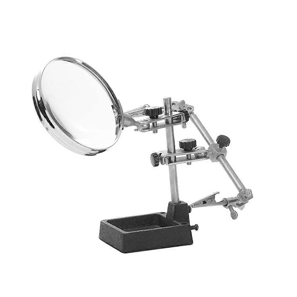 Magnification Tools Professional Magnifier for Electronics 1Set Black