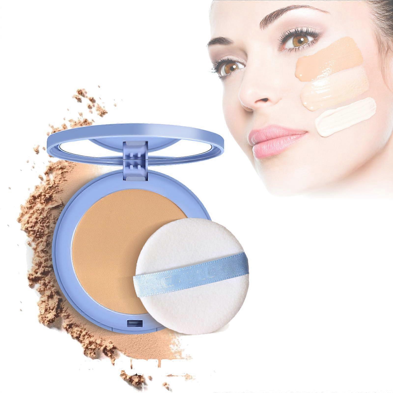 Matte Pressed Powder 03 Pure Beige Longlasting Waterproof Oil Control Full Coverage