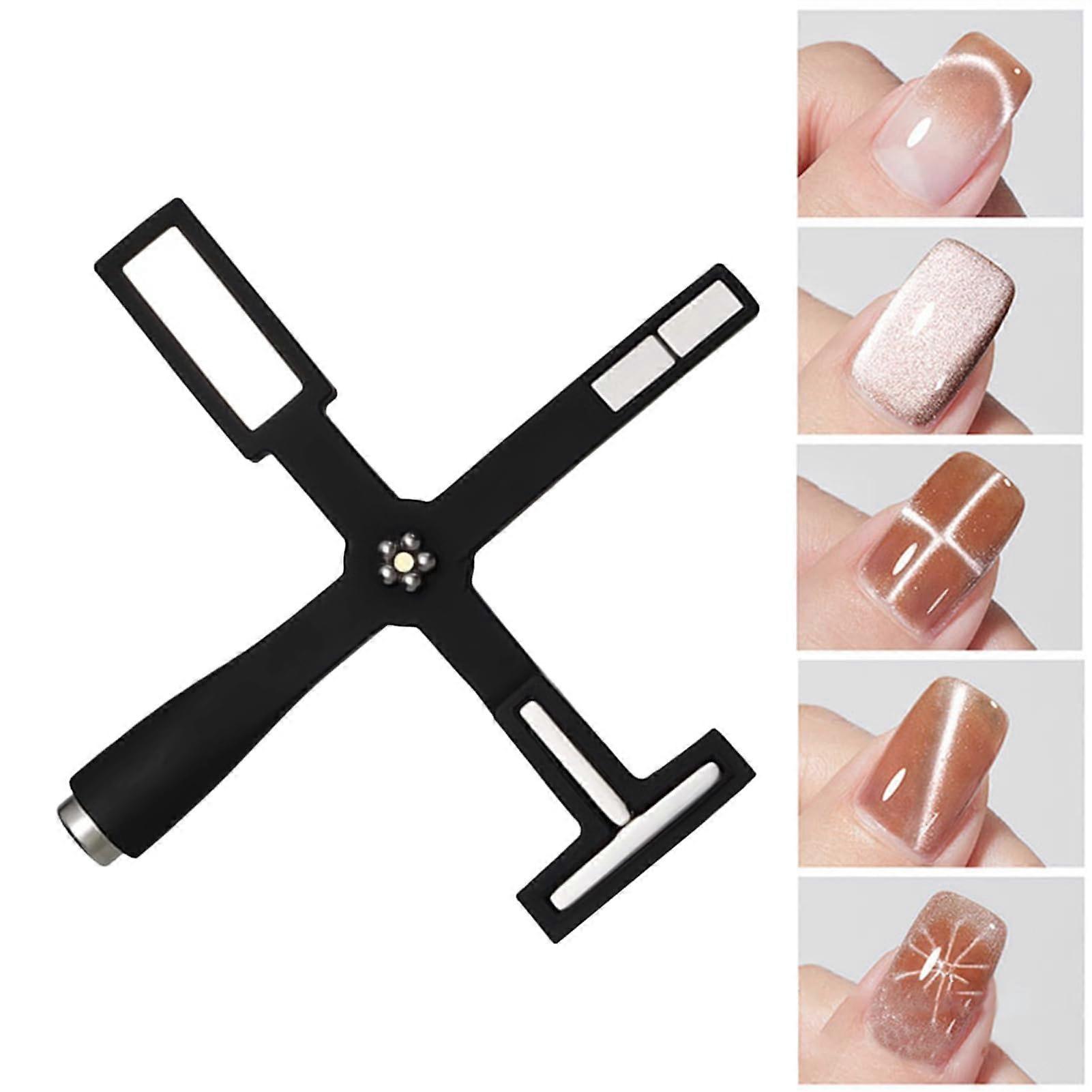 5 in 1 Cat Eye Nail Magnet Wand for Rapid Cat Eye Effects and Multiple Pattern Creation