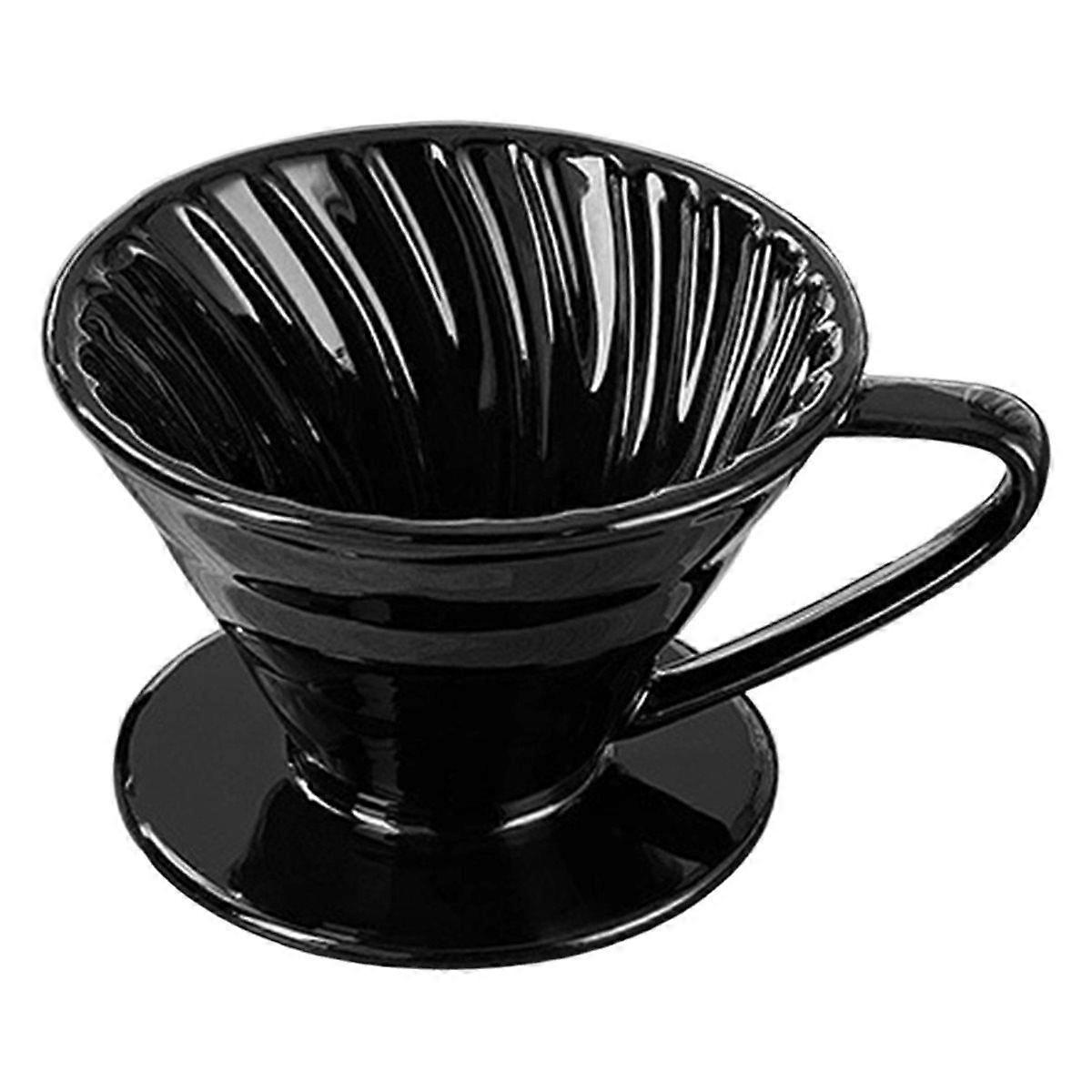 Design Ceramics Soaking Adjustable Pour over Coffee Dripper Coffee Filters Ceramic Filter Cup A