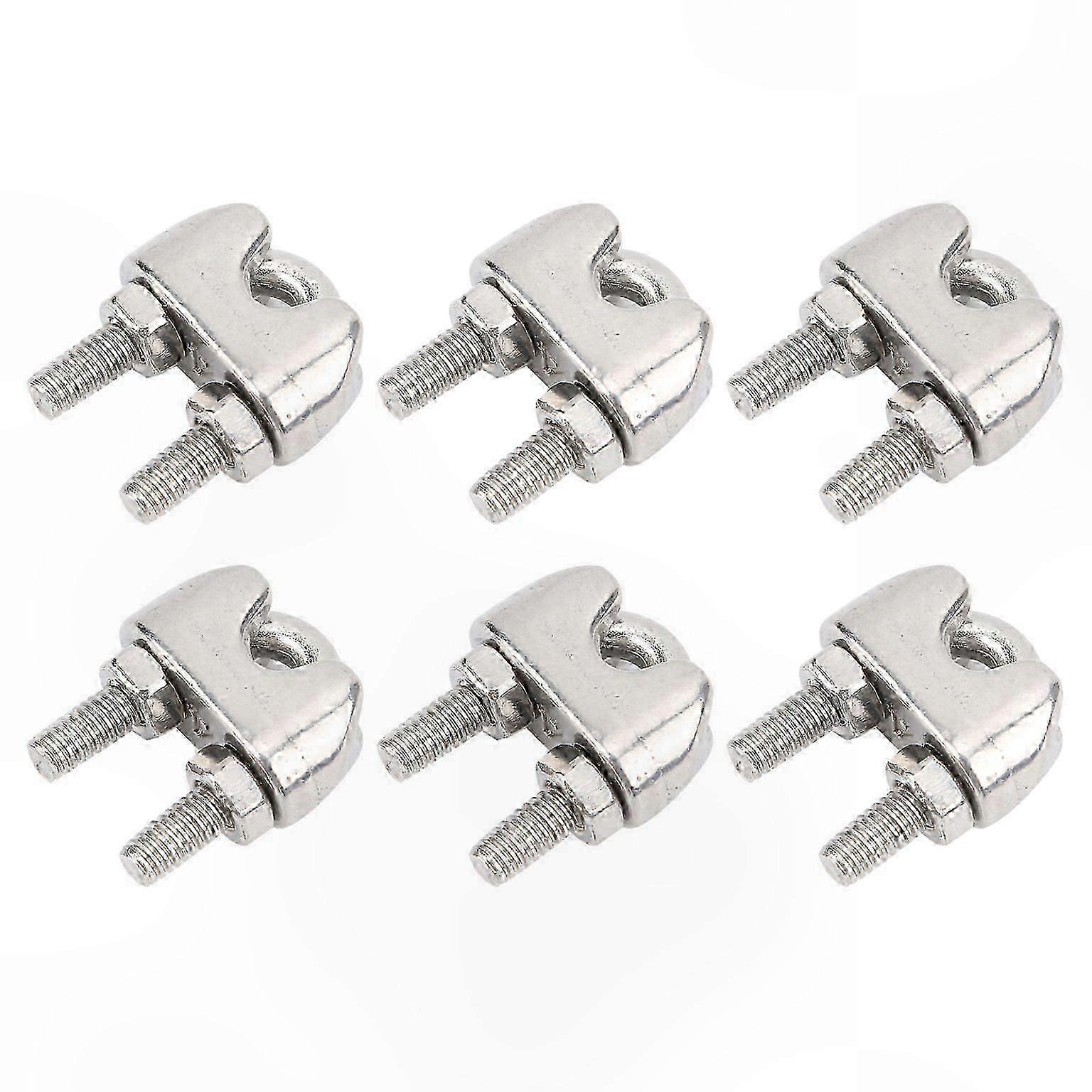 Stainless Steel Wire Rope Fixing Clamp M4 Rigging Chuck