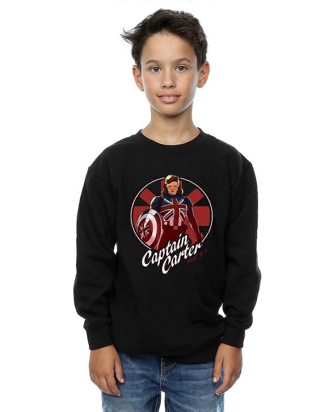 Marvel Boys What If Captain Carter Sweatshirt