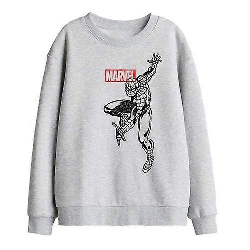 Spider-Man Childrens/Kids Outline Sweatshirt