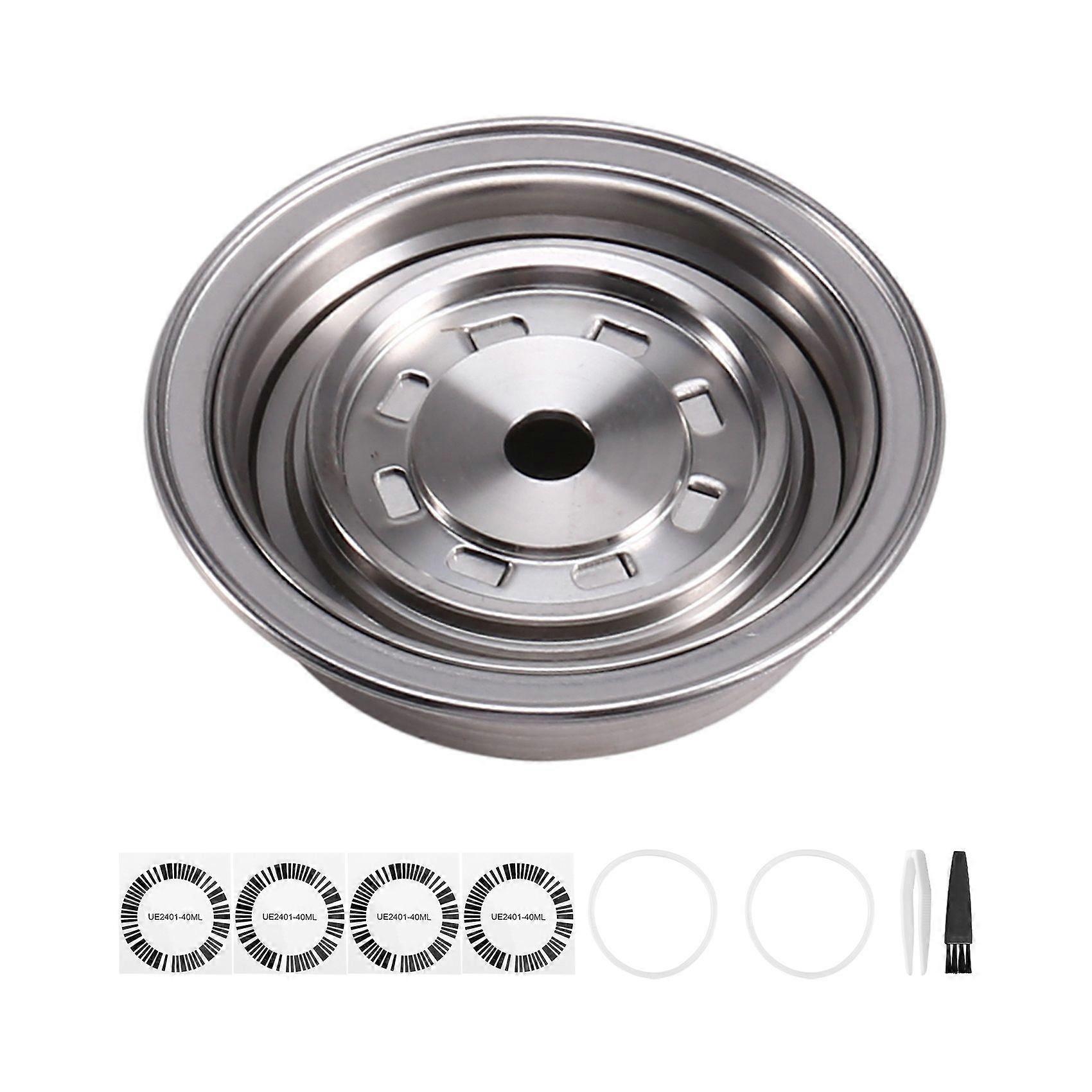 Capsule Adapter Conversion Tray Filter for Vertuo to Nespresso Coffee Capsule Converter Conversion Tray Cover(40ml)