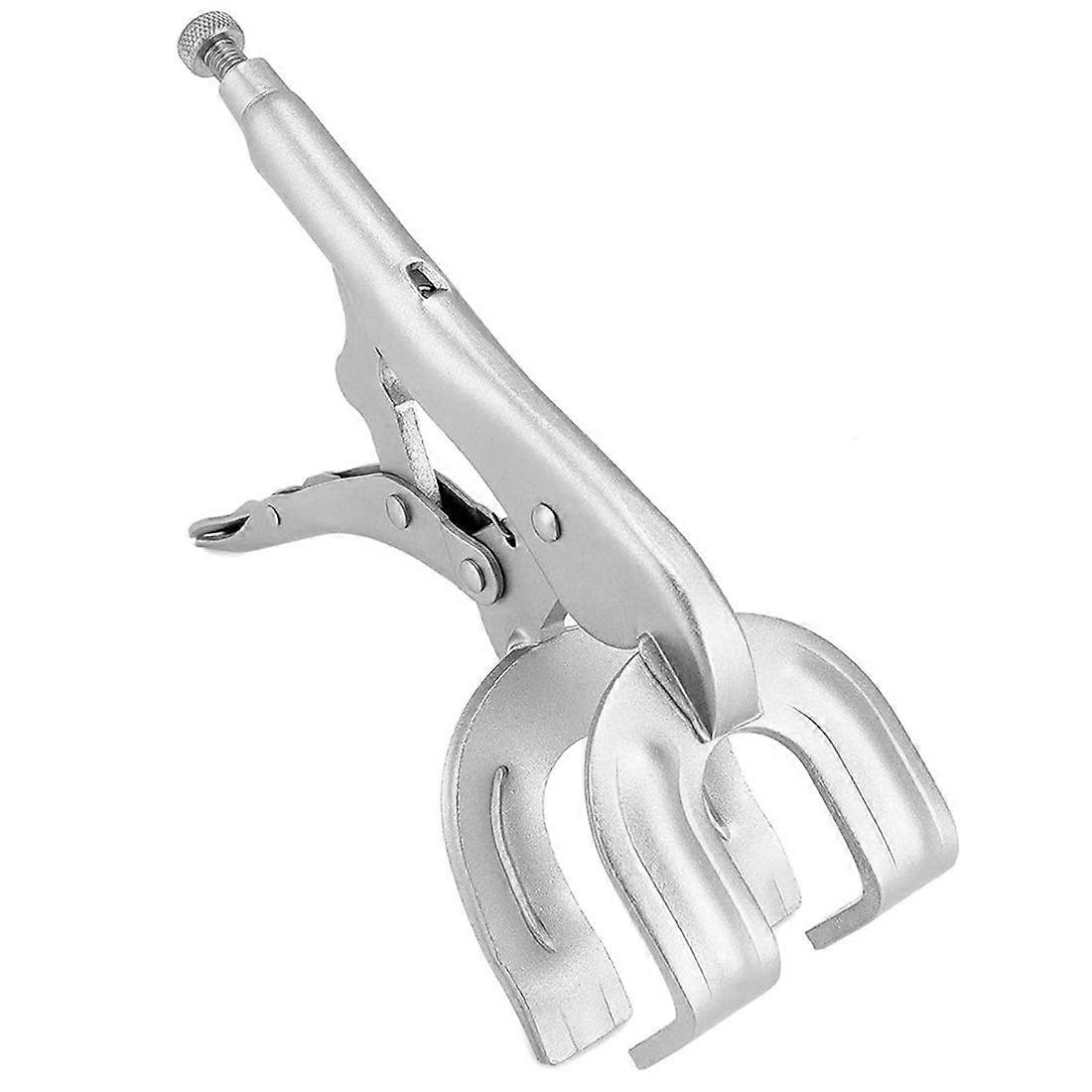 9 Inch U-Shaped Welding Locking Pliers Adjustable,Multifunctional Metal Welding Clamp Plier,Quick-Lock Release