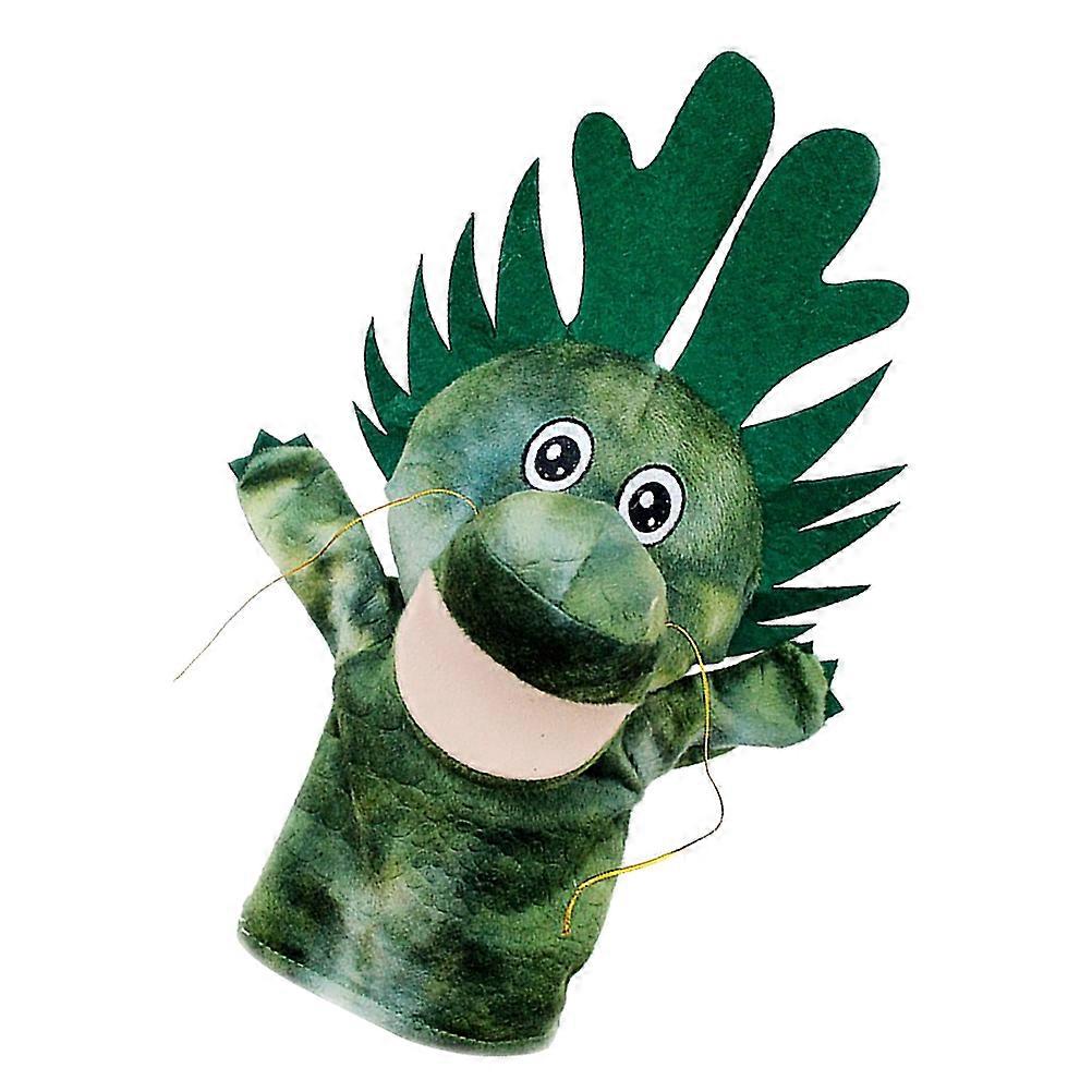 Cartoon Dragon Plush Hand Puppet Toy for Kids Interactive Play