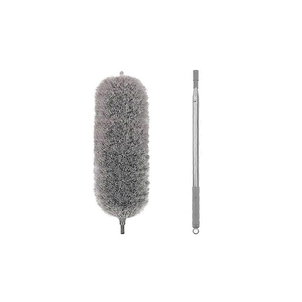 Microfiber Feathers Duster Extendable Duster with Extra Long Pole Bendable Head Long Handle Dusters for CleCeilinganing