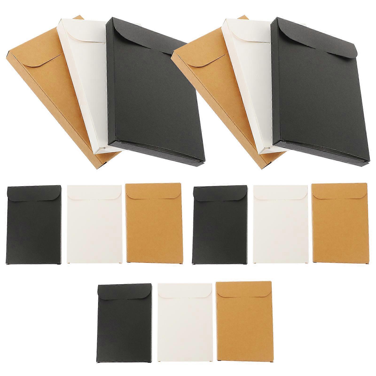 Greeting Cards Case Postcard Box for Storage 15Pcs Paper Storage Box