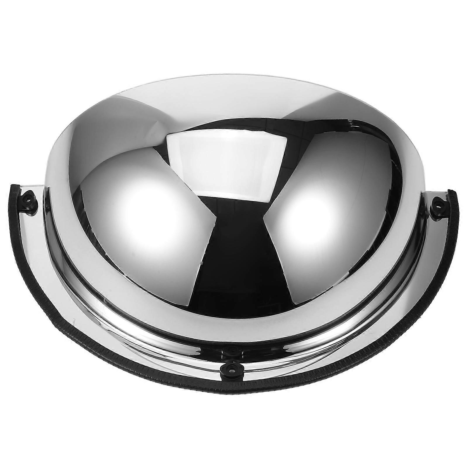 Silver Convex Mirror Outdoor Mirror Ensures Security with Wide Angle