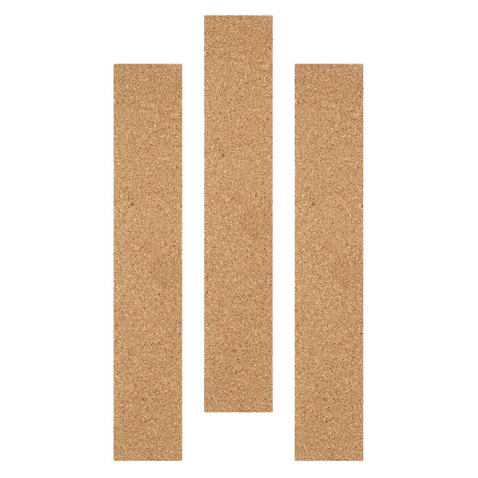 Office Use Cork Memo Board Strips 6Pcs Frameless Announcement Strips