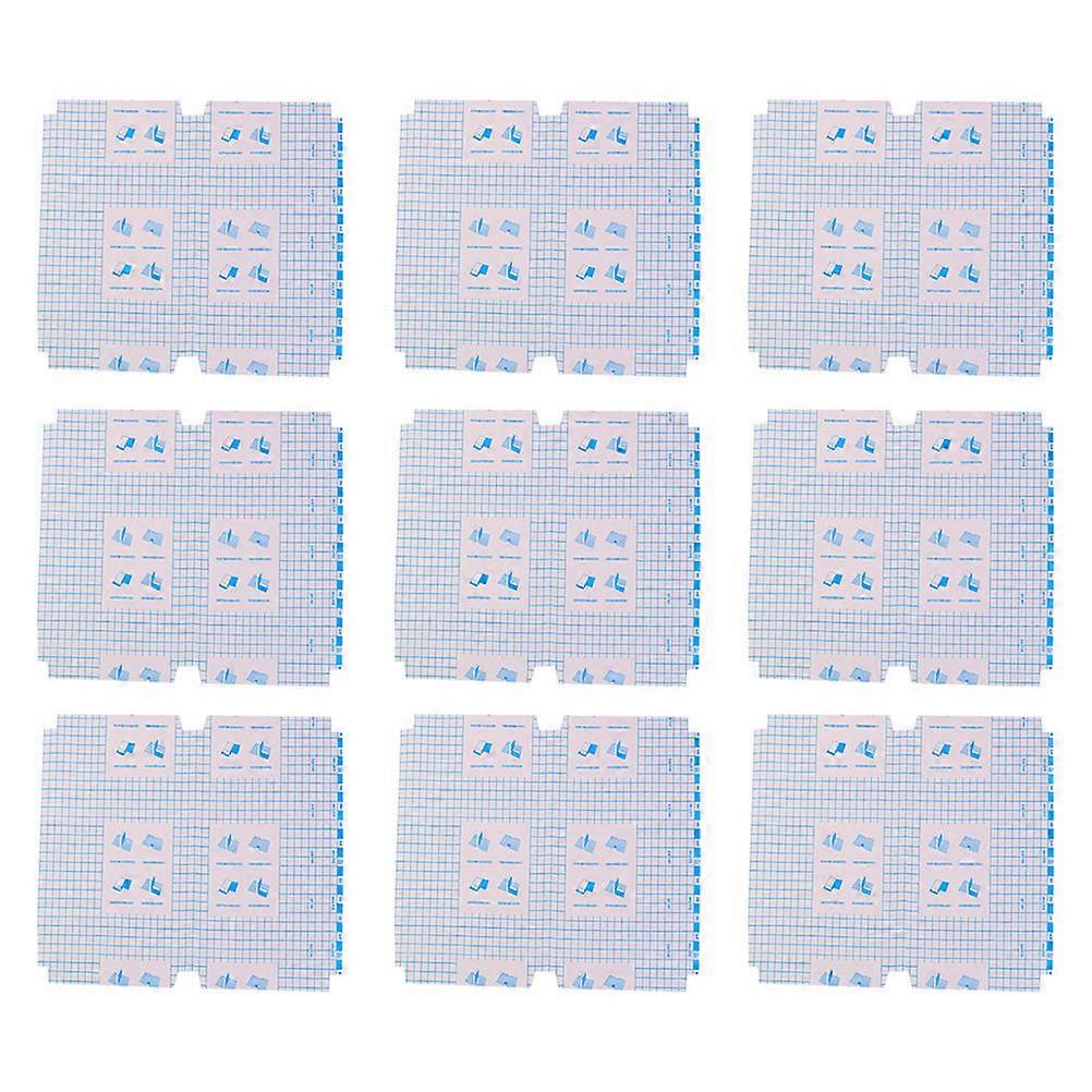 Transparent Book Covers Self-Adhesive Plastic for Protective Use 16 Pieces