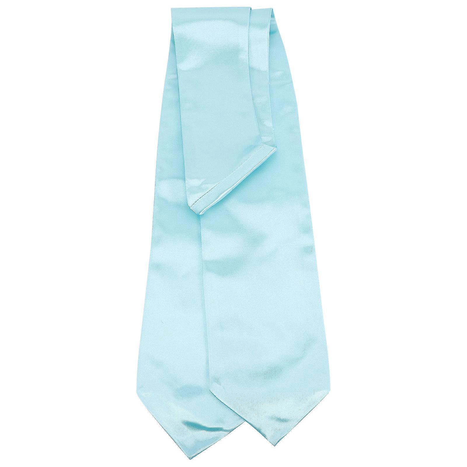 Graduation Sash Plain Graduation Gown Sash for Decor Sky-Blue Material