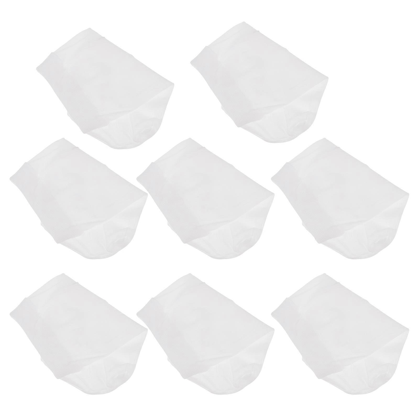Pool Strainer Socks Nylon for Pool Skimming Purpose 40Pcs White
