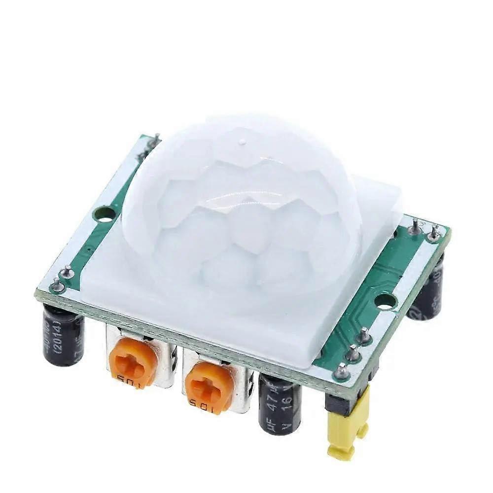 HCSR501 PIR Motion Sensor Module with Adjustable Infrared Detection for Arduino Security and Lighting