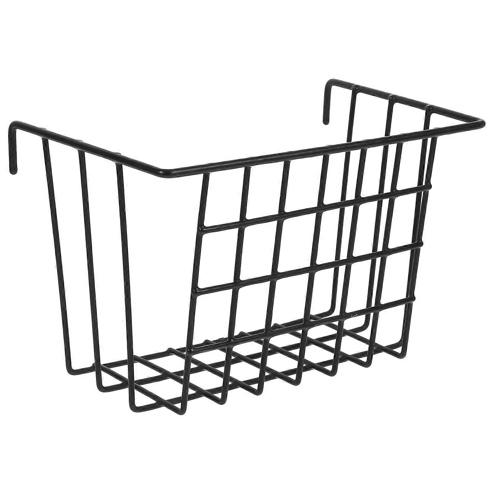 Reusable Bedside Hanging Basket Storage Organizer 2Pcs Metal Baskets