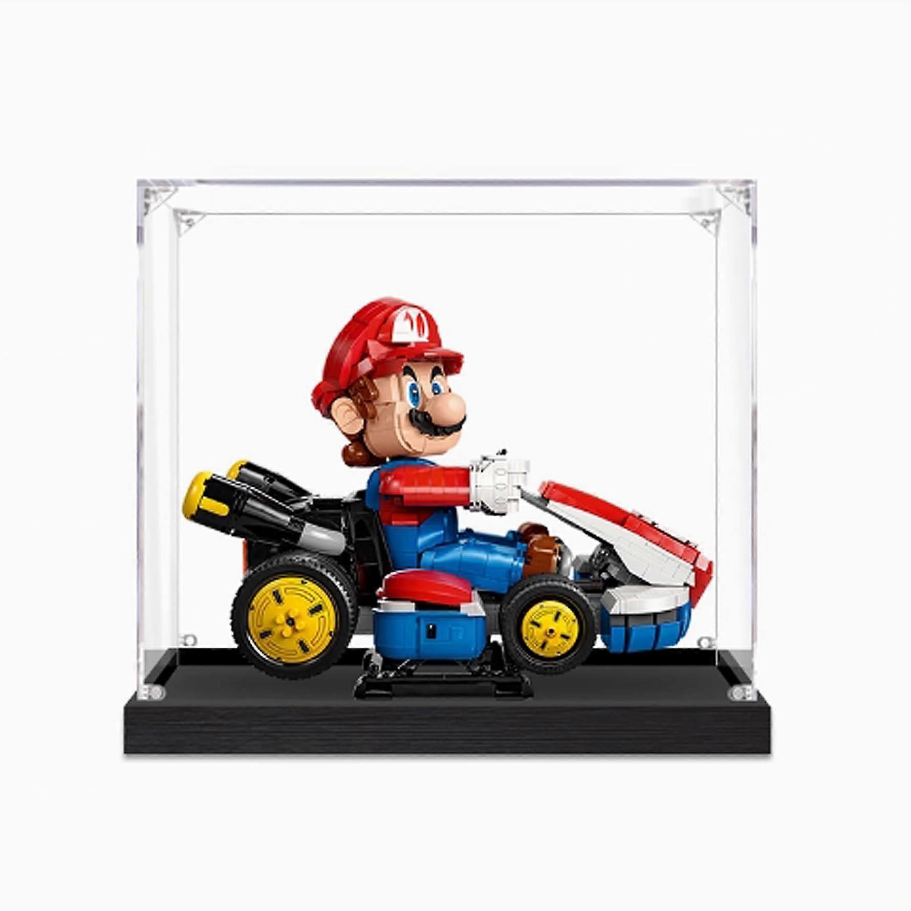 2mm Precision Transparent Dustproof Acrylic Display Box for  72032 Karting Kit