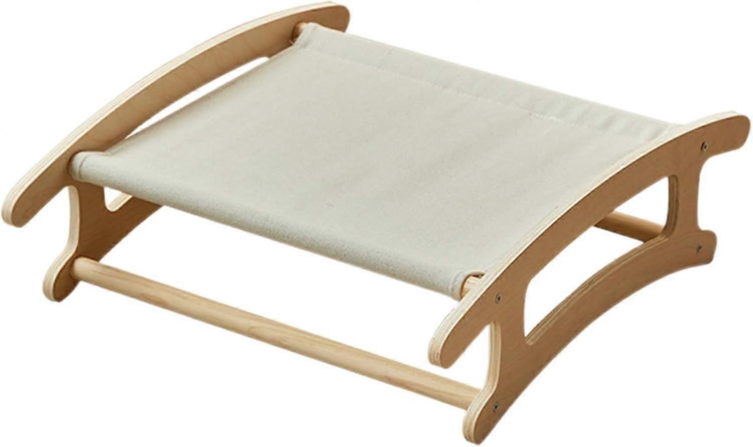 Wooden Cat Bed, Elevated Cat Bed Removable Elevated Cat Bed Comfortable