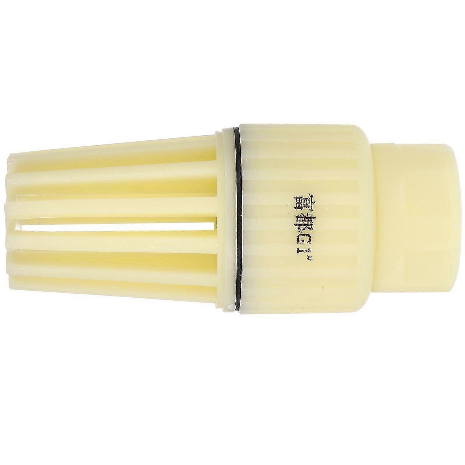 Foot Valve for Water Pump PVC Threaded Connection Backflow Preventer Valve