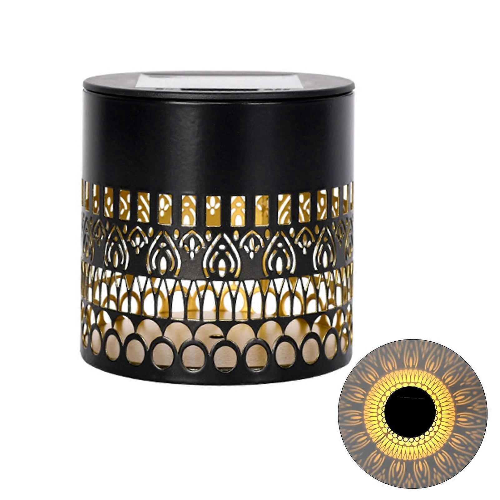 Solar Step Light - with Exquisite Pattern - for Garden Post