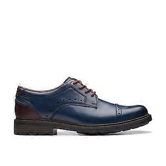 Clarks Adult Mens Un Shire Vibe Cap Toe Oxfords & Lace Ups