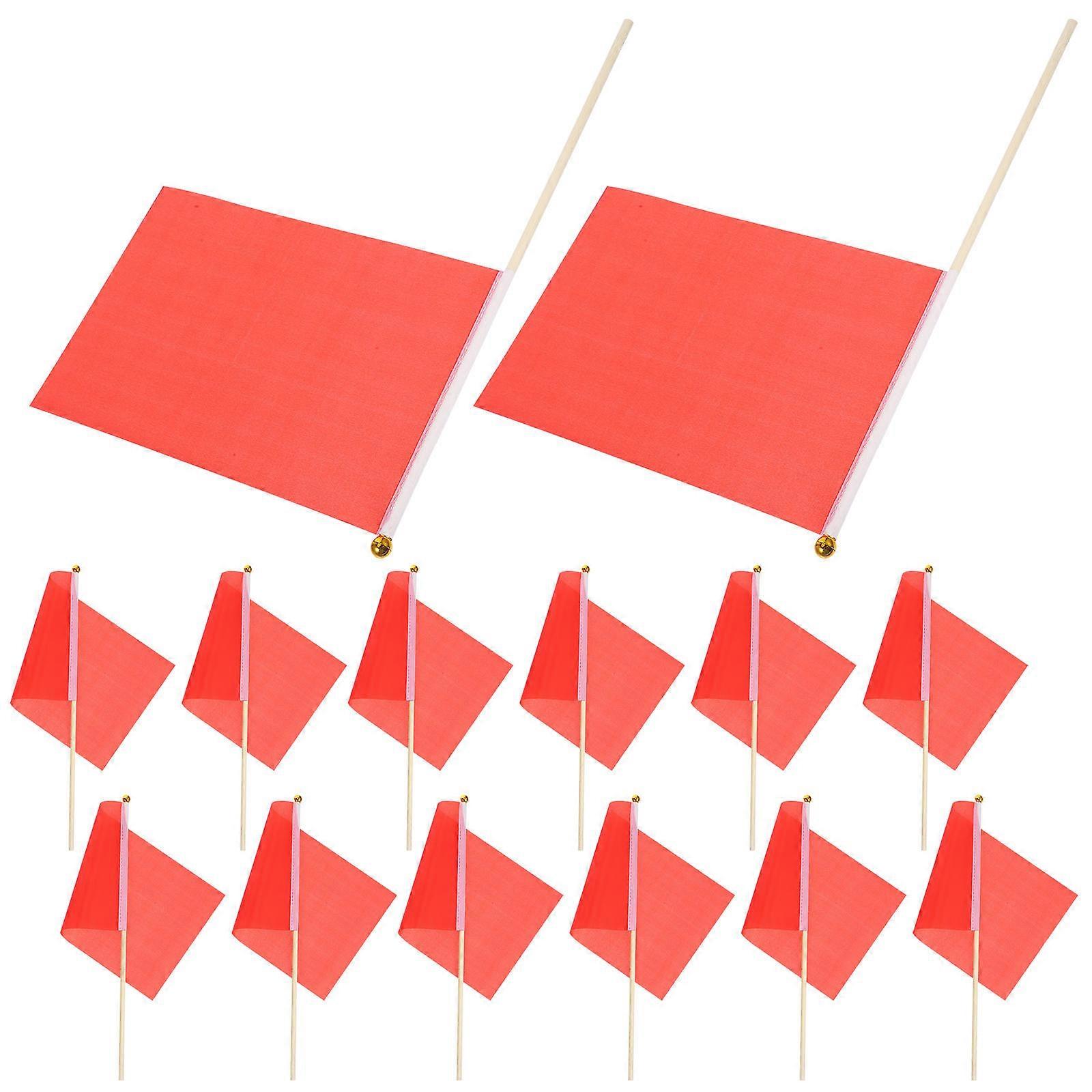25pcs  Small Solid Color Flags Celebration Waving Flags Parade Colored Small Flags Party Flags Decors