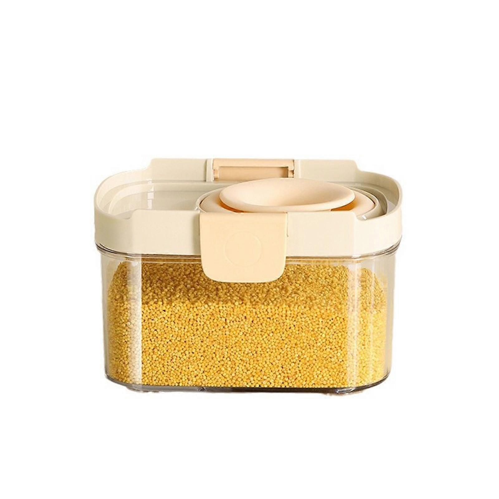 Stackable Food Container for Nuts and Spices for Kitchen Cabinet
