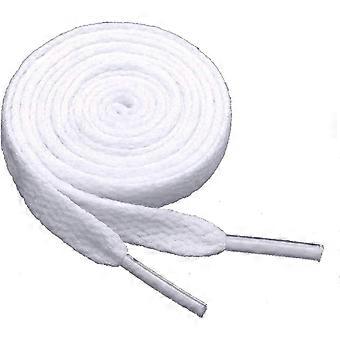 Conjunto de 2 pares de cadarços planos 29 cores 12 comprimentos Cadarço para tênis branco 100cm