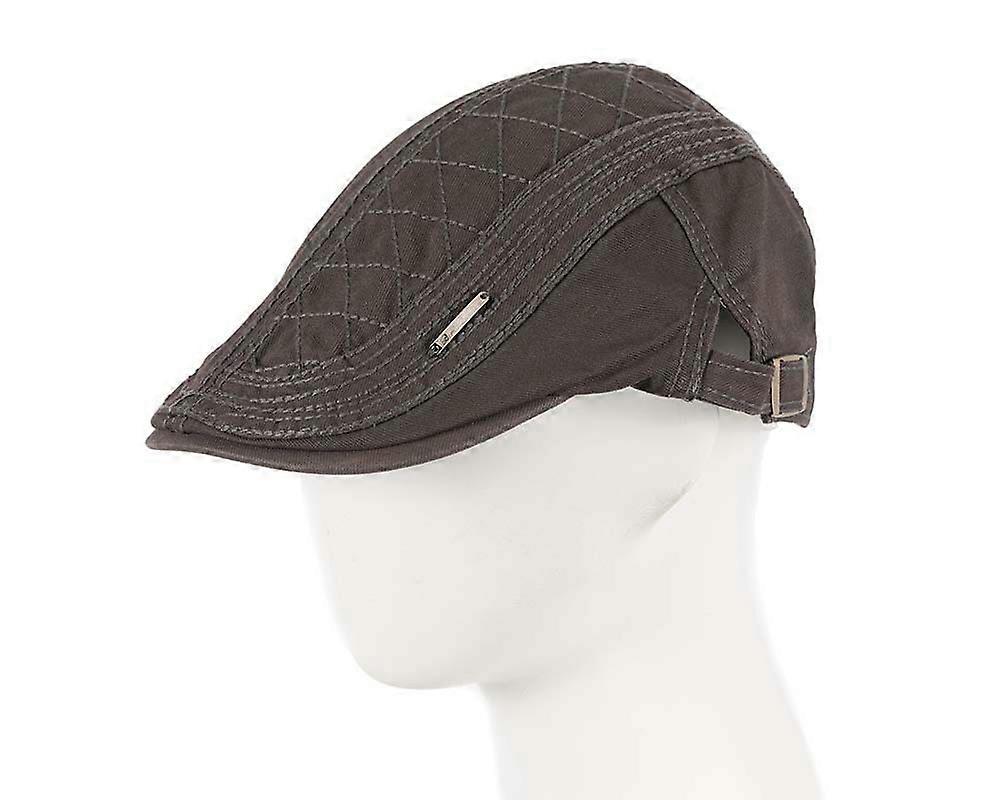 Grey flat cap by Max Alexander M133G