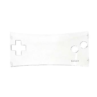 Console Front Faceplate Cover for Shell Replacement for Game Boy Micro for GBM Front Housing for Case Repair Part  Clear
