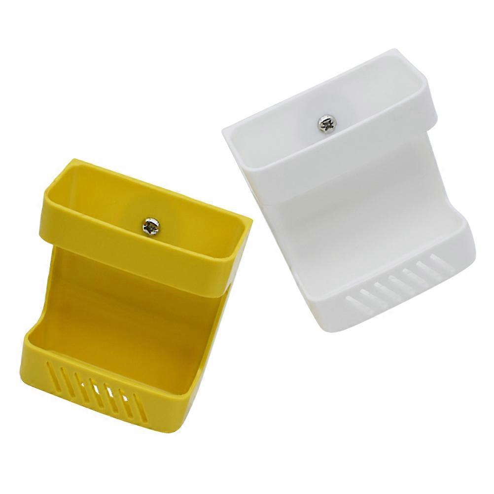 Bird Cage Feeders Fruit Vegetable Containers 2Sets for Parrots