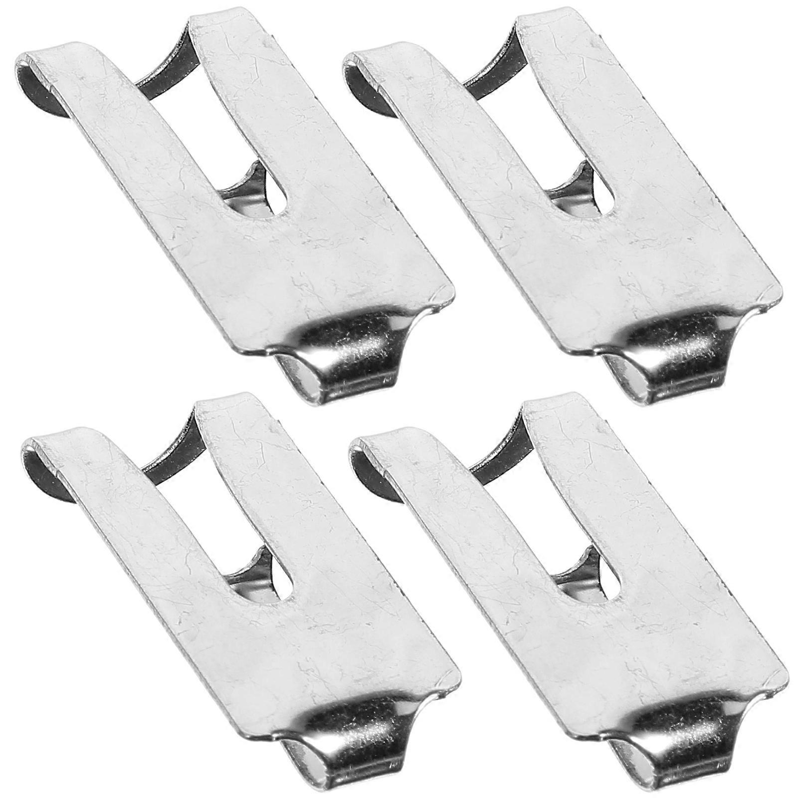 Silver Vinyl Record Movement Fasteners for Easy Replacement 4Pcs
