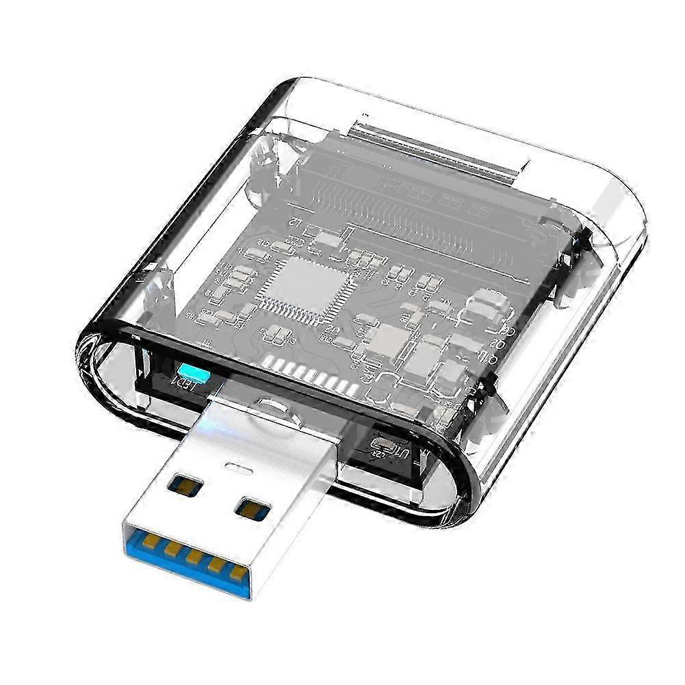 Usb Interface M.2 Sata Ssd Enclosure With Transparent Display