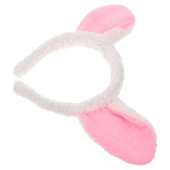 Plush Lamb Ears Headband for Adults and Kids Sheep Costume Accessory for Party Halloween and Cosplay Animal Ear Headwear