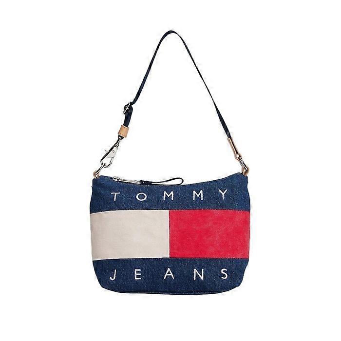 Tommy Jeans Colour Block Denim Hobo Bag