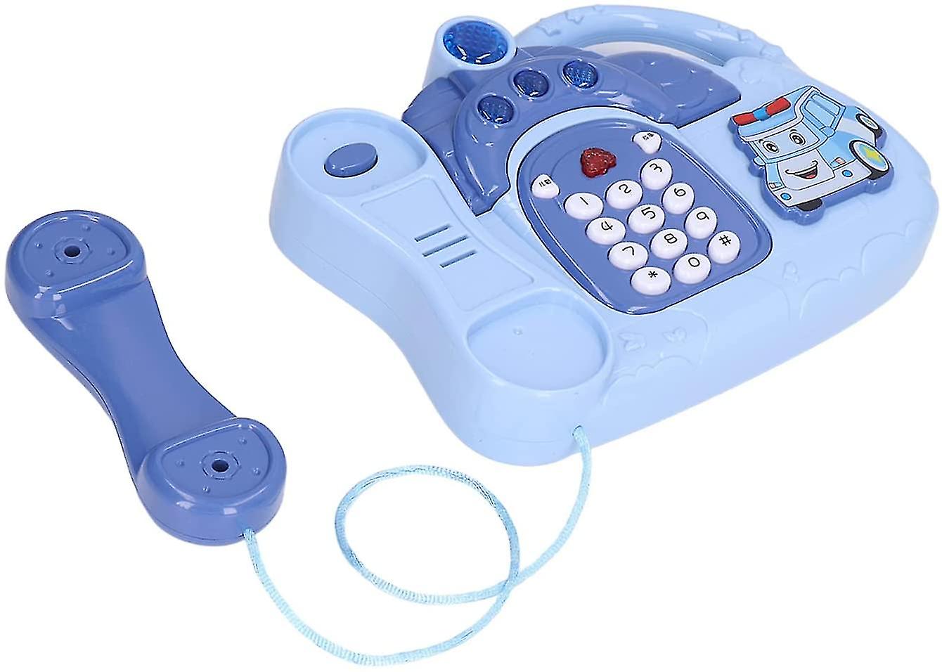 Simulation Phone Toy Children's Simulation Phone Cool Music Lighting Parent-child Interactive Puzzle
