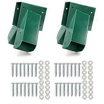 2 Pack Strong Steel Swing Support Stands With Pre Drilled Holes Amusement Park Swing Frame For Easy Installation Multicolor